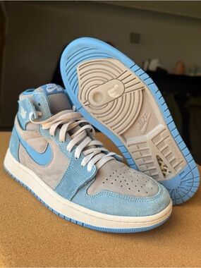 Jordan 1 High Zoom Air CMFT 2 -Cement University Blue -Size 8.5 men’s, 10 womens